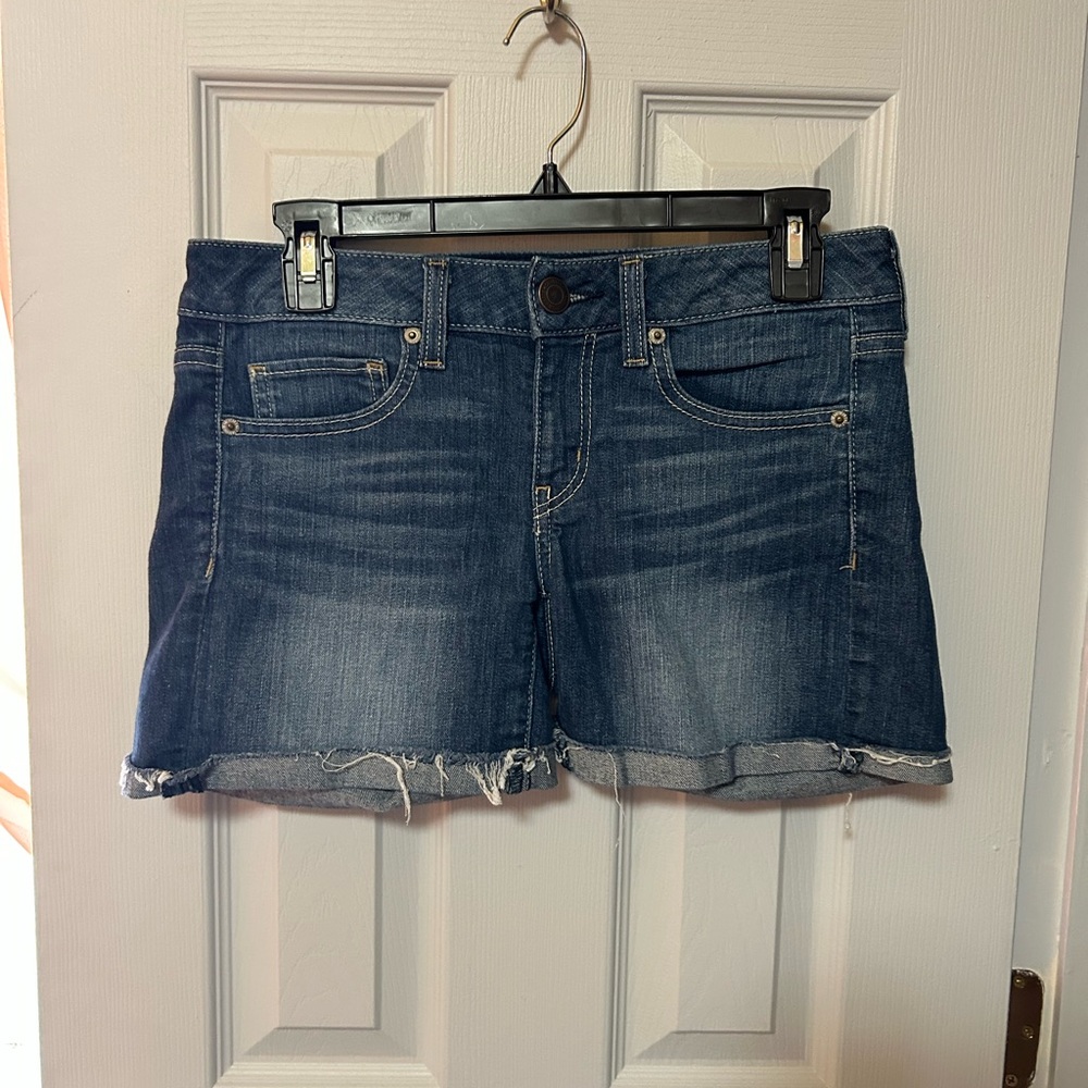 American Eagle Outfitters Dark Blue Jean Shorts